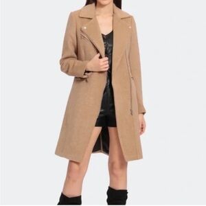 Avec Les Filles Tan Trench Coat
